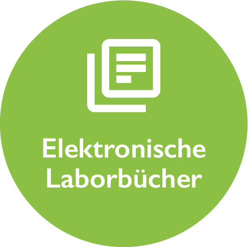 Icon elektronische Laborbücher